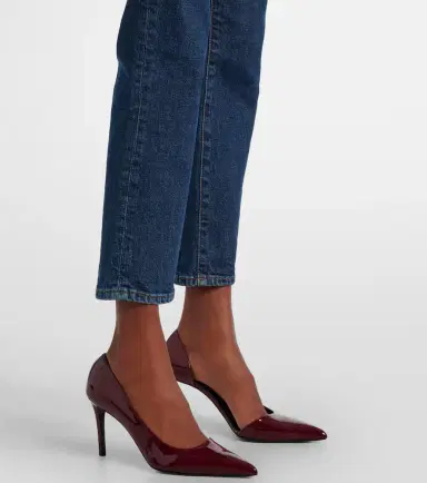 Frame Borrowed cropped straight jeans | Thumbnail 2 Frame Borrowed cropped straight jeans | Thumbnail 2