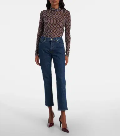 Frame Borrowed cropped straight jeans | Thumbnail 3 Frame Borrowed cropped straight jeans | Thumbnail 3