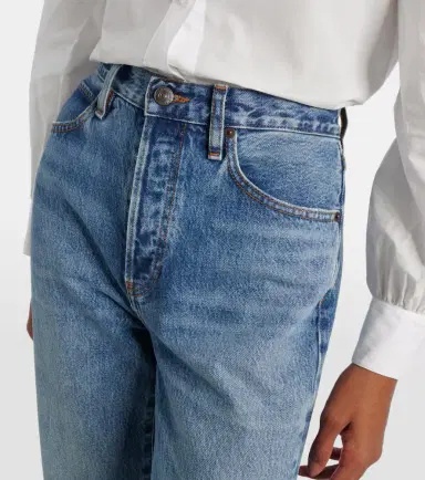 Frame Vertical high-rise straight jeans | Thumbnail 2 Frame Vertical high-rise straight jeans | Thumbnail 2