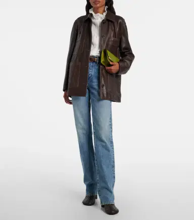 Frame Vertical high-rise straight jeans | Thumbnail 7 Frame Vertical high-rise straight jeans | Thumbnail 7