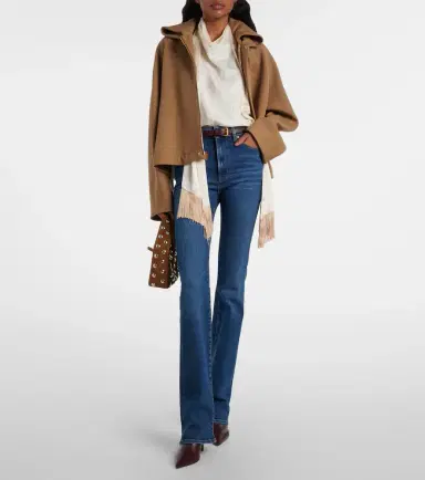 Frame Reboot high-rise flared jeans | Thumbnail 4 Frame Reboot high-rise flared jeans | Thumbnail 4