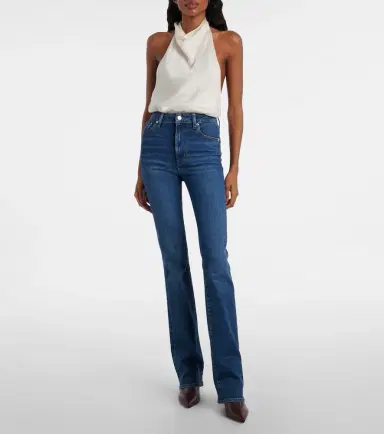 Frame Reboot high-rise flared jeans | Thumbnail 6 Frame Reboot high-rise flared jeans | Thumbnail 6