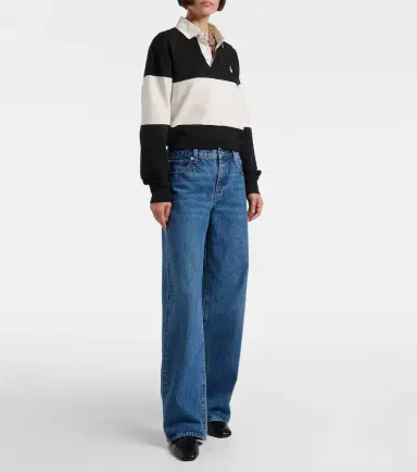 Frame Bubble mid-rise barrel-leg jeans | Thumbnail 4 Frame Bubble mid-rise barrel-leg jeans | Thumbnail 4