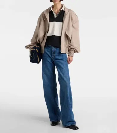 Frame Bubble mid-rise barrel-leg jeans | Thumbnail 5 Frame Bubble mid-rise barrel-leg jeans | Thumbnail 5