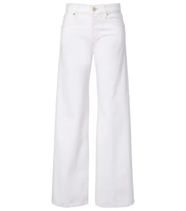 Frame Bubble mid-rise wide-leg jeans
