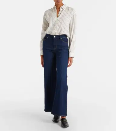 Frame Le Slim high-rise wide-leg jeans | Thumbnail 4 Frame Le Slim high-rise wide-leg jeans | Thumbnail 4