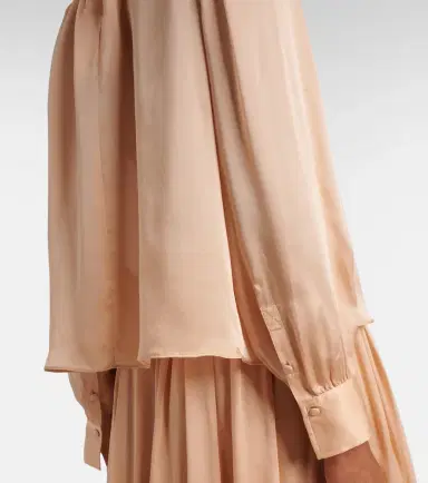 Ulla Johnson Ornament tie-neck silk chiffon blouse | Thumbnail 4 Ulla Johnson Ornament tie-neck silk chiffon blouse | Thumbnail 4