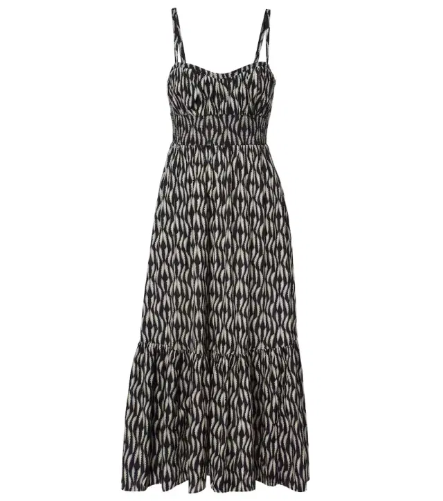 Ulla Johnson Nadine printed cotton-blend midi dress