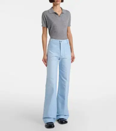 Victoria Beckham Alina wide-leg jeans | Thumbnail 4 Victoria Beckham Alina wide-leg jeans | Thumbnail 4