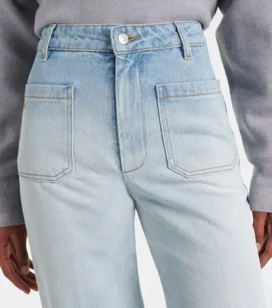 Victoria Beckham Alina high-rise flared jeans | Thumbnail 4 Victoria Beckham Alina high-rise flared jeans | Thumbnail 4