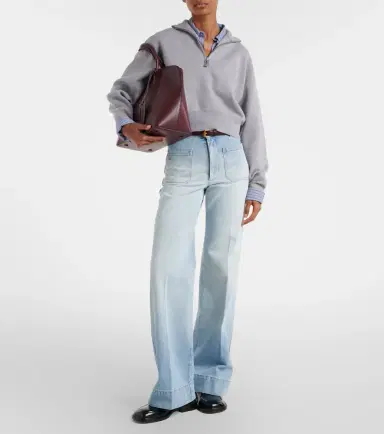 Victoria Beckham Alina high-rise flared jeans | Thumbnail 5 Victoria Beckham Alina high-rise flared jeans | Thumbnail 5