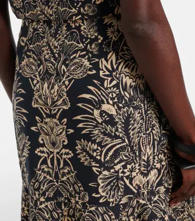 Ulla Johnson Clarisse printed cotton poplin midi skirt | Thumbnail 2
