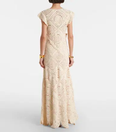 Ulla Johnson Annalisa crochet cotton maxi dress | Thumbnail 4