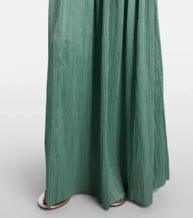 Ulla Johnson Tasneem satin plissé gown | Thumbnail 5