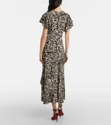 Ulla Johnson Amaia silk crêpe de chine midi dress | Thumbnail 2
