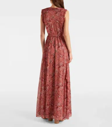 Ulla Johnson Aida ruffled silk-blend chiffon maxi dress | Thumbnail 2
