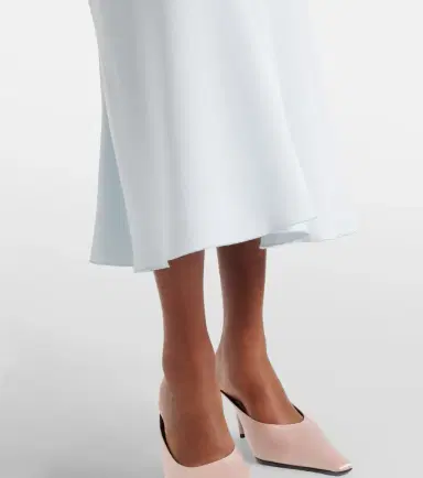 Victoria Beckham Gathered midi dress | Thumbnail 4 Victoria Beckham Gathered midi dress | Thumbnail 4