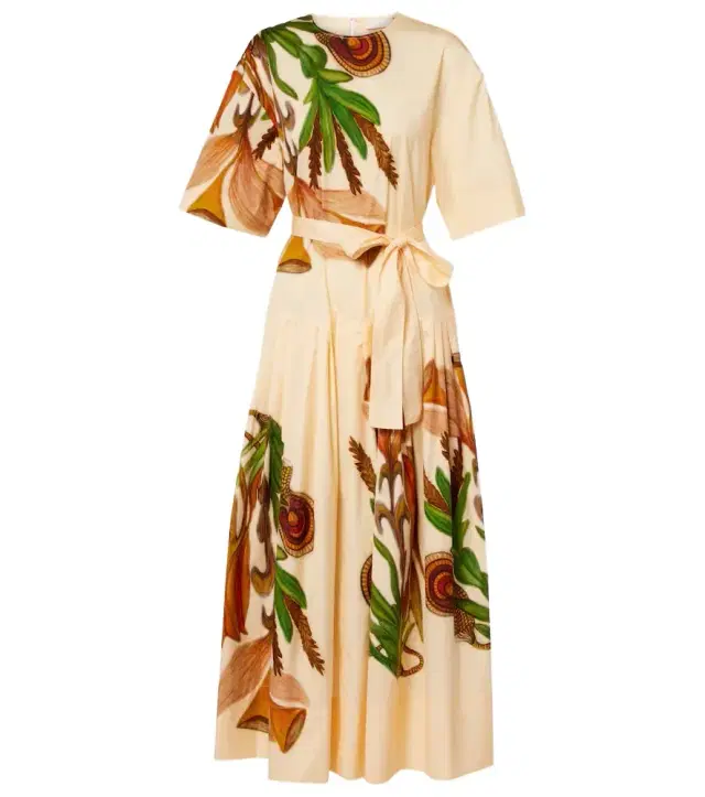 Ulla Johnson Aniline printed cotton midi dress