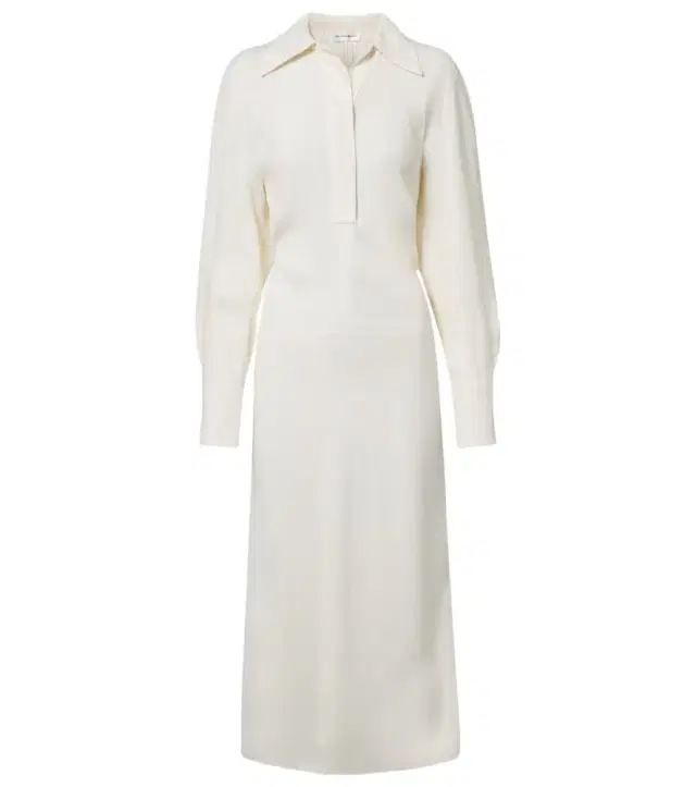 Victoria Beckham Asymmetric cady midi dress