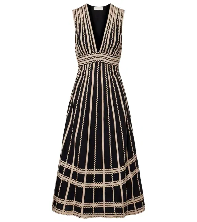 Ulla Johnson Palermo cotton poplin midi dress