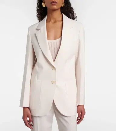 Victoria Beckham Single-breasted blazer | Thumbnail 3 Victoria Beckham Single-breasted blazer | Thumbnail 3
