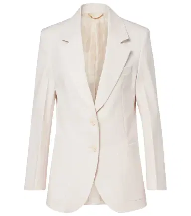 Victoria Beckham Single-breasted blazer | Thumbnail 1 Victoria Beckham Single-breasted blazer | Thumbnail 1