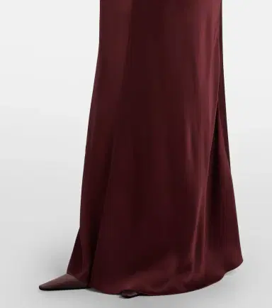 Victoria Beckham Gathered jersey maxi dress | Thumbnail 5