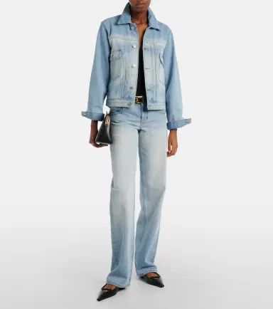 Victoria Beckham Harper low-rise straight jeans | Thumbnail 3