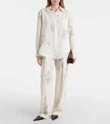 Victoria Beckham Floral shirt | Thumbnail 4 Victoria Beckham Floral shirt | Thumbnail 4