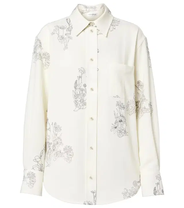 Victoria Beckham Floral shirt