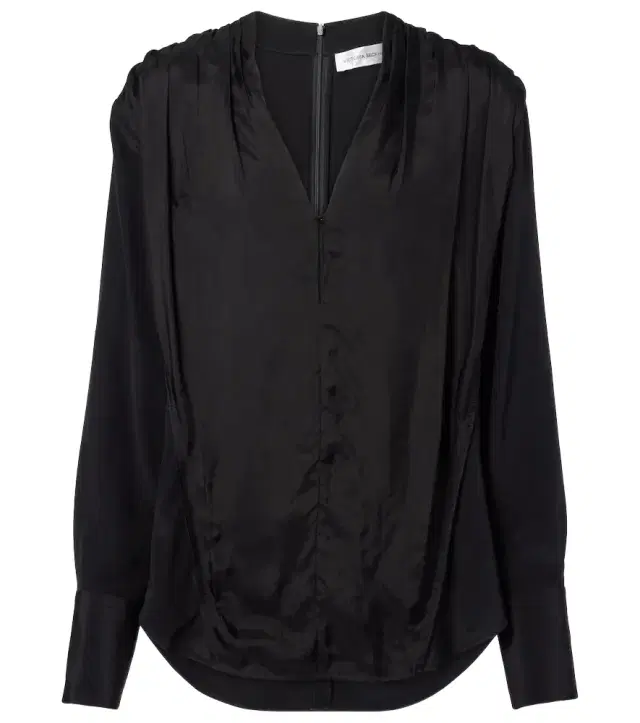 Victoria Beckham Silk crêpe de chine blouse