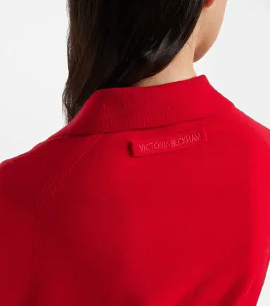 Victoria Beckham Wool polo shirt | Thumbnail 3