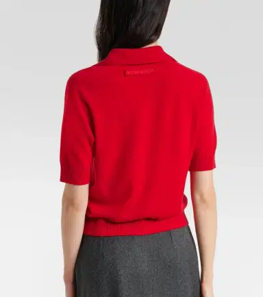 Victoria Beckham Wool polo shirt | Thumbnail 4