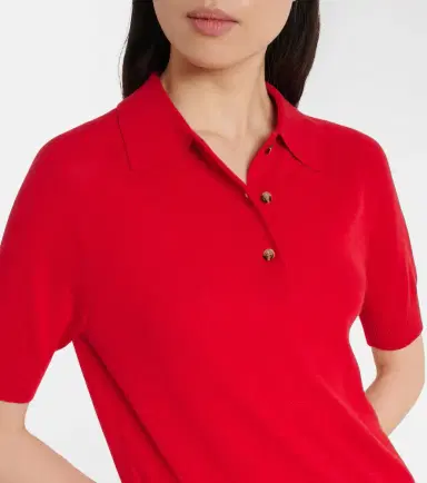 Victoria Beckham Wool polo shirt | Thumbnail 6