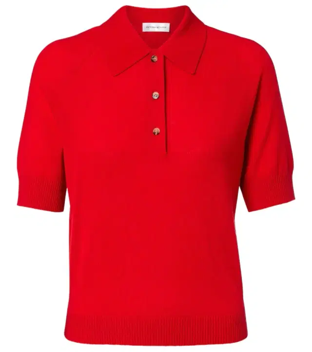 Victoria Beckham Wool polo shirt