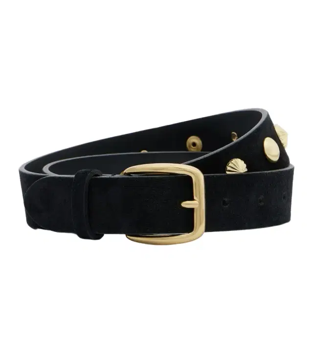 Nour Hammour Eden studded suede belt