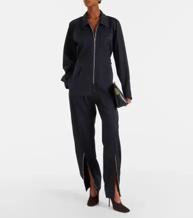 Victoria Beckham Wool-blend jumpsuit | Thumbnail 5