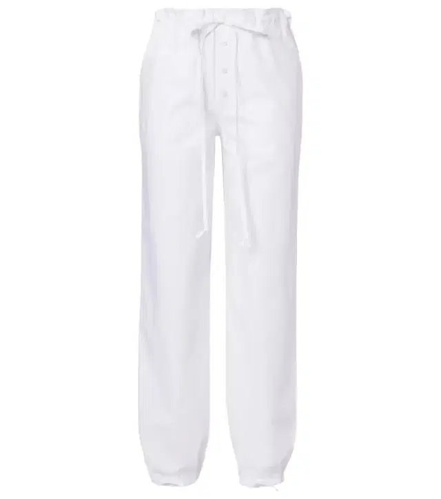 Victoria Beckham Cotton poplin tapered pants