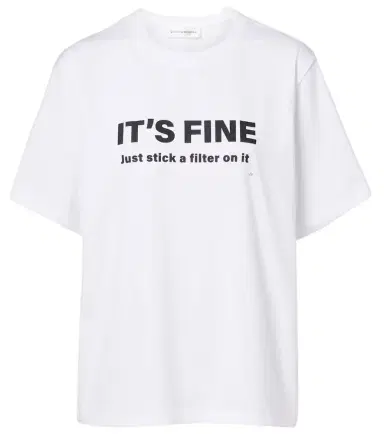 Victoria Beckham Printed cotton jersey T-shirt | Thumbnail 1