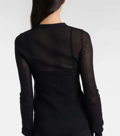 Victoria Beckham Cotton-blend cardigan | Thumbnail 3