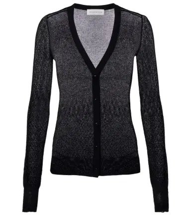 Victoria Beckham Cotton-blend cardigan | Thumbnail 1