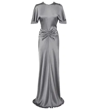 Victoria Beckham Isabella gathered satin gown | Thumbnail 1