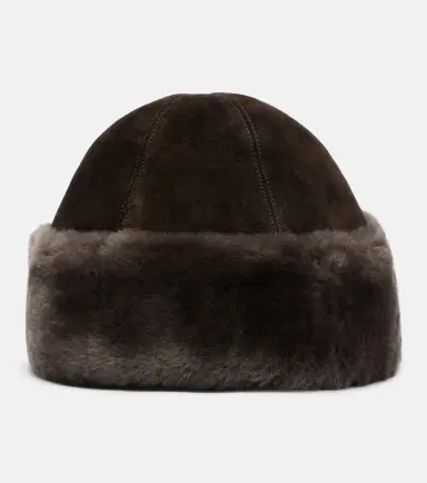 Nour Hammour Toki suede and shearling hat | Thumbnail 3 Nour Hammour Toki suede and shearling hat | Thumbnail 3