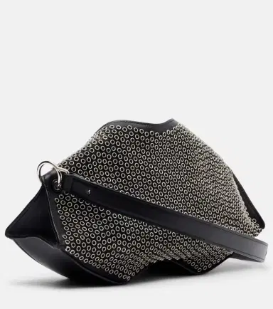 Alexander McQueen Manta embellished leather clutch | Thumbnail 3 Alexander McQueen Manta embellished leather clutch | Thumbnail 3
