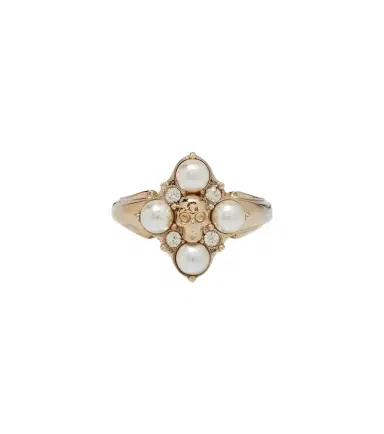 McQueen Skull embellished ring | Thumbnail 1