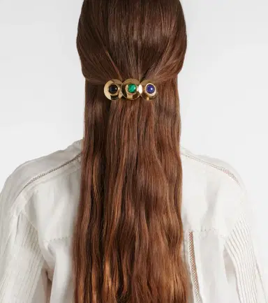 Jennifer Behr Alva embellished barrette | Thumbnail 4