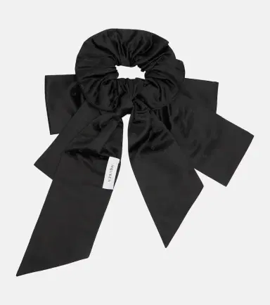 Alexander McQueen Skull silk jacquard scrunchie | Thumbnail 2