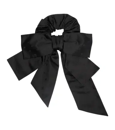 Alexander McQueen Skull silk jacquard scrunchie | Thumbnail 1