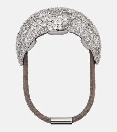 Jennifer Behr Czarina embellished hair tie | Thumbnail 2