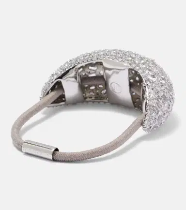 Jennifer Behr Czarina embellished hair tie | Thumbnail 3